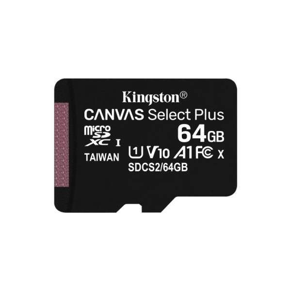 Memorijska kartica Kingston Select Plus Micro SD 64GB Class 10 UHS U1 100MB/s