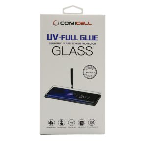 Folija za zastitu ekrana GLASS 3D MINI UV-FULL GLUE za Huawei P30 Pro providna (bez UV lampe)