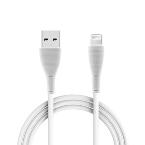 USB data kabal Moxom CC-63 FAST za Iphone lightning 1m beli